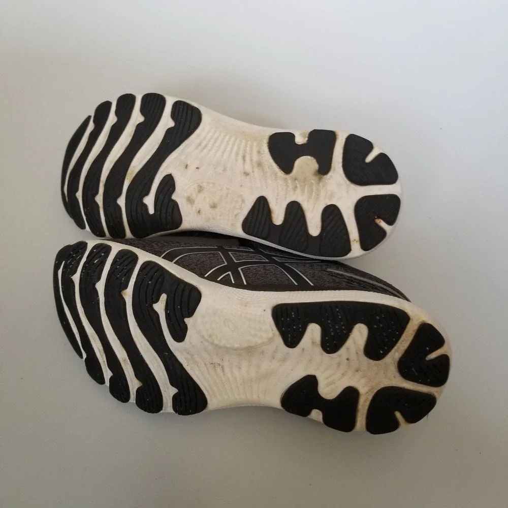 ASICS Gel-Nimbus 24 Shoes Womens Size 7.5 Black Running Athletic Sneakers